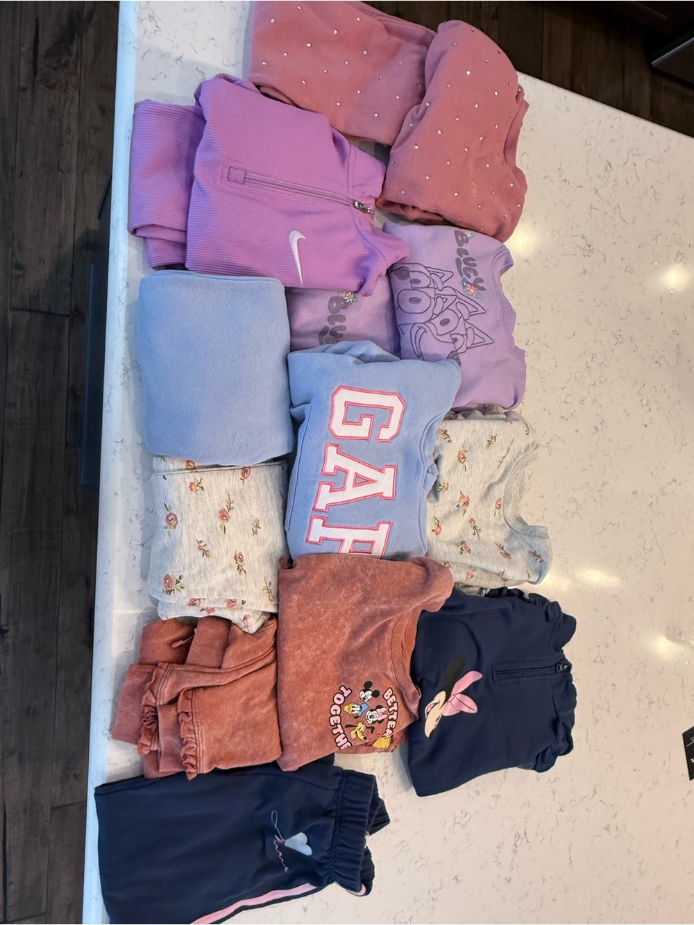 Lot of 4T girls sweat sets!
